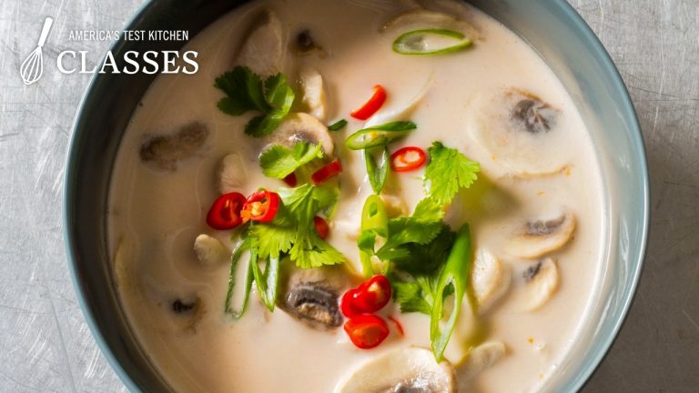 4 Elements Every Soup Needs (Thai Chicken Soup) | America’s Test Kitchen