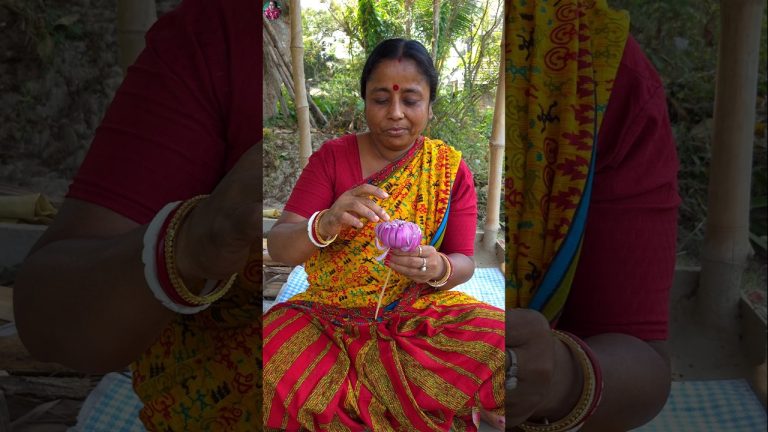 Blooming onion traditional village style recipe #bloomingonion #shorts #food #villagefood