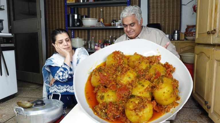 Bharwan Tinday | Stuffed Apple Gourd | Tinday Recipe | Easy Veg Recipe