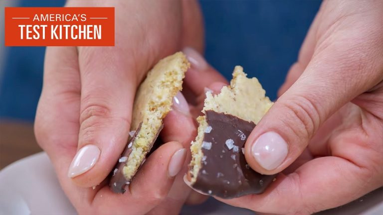 A Chocolate-Dipped Potato Chip Cookie That’s Perfectly Savory and Sweet | America’s Test Kitchen