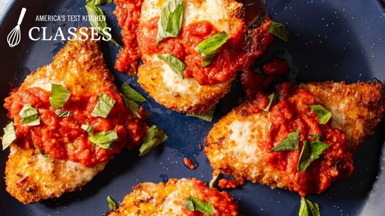 The Best Chicken Parmesan Recipe You’ll Ever Make | ATK Classes
