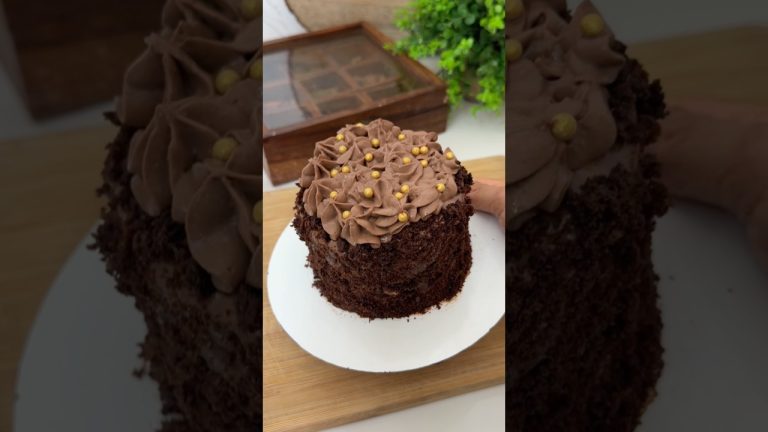 No Cream No Maida Chocolate Mousse Cake #shorts #chocolatecakewithoutcream #mothersdayspecial