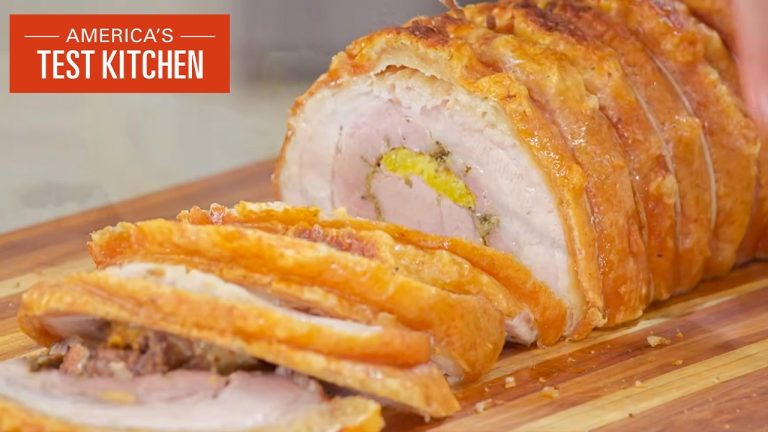 The Secret to Perfectly Crispy Porchetta | America’s Test Kitchen