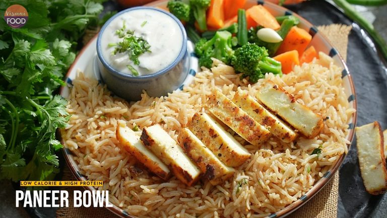 Lose Weight & Build Muscle Fast | High Protein Paneer Bowl Recipe With Tips | Indian Gym Diet Meal