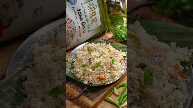 Wedding Special Bagara Annam Recipe