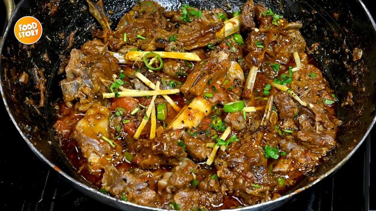 Famous Shinwari Mutton Karahi Recipe, Eid Special Peshawari Mutton Recipe by Samina Food Story