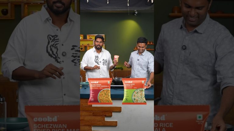 Ini yaar samachalum Fried rice… 🔥 ah varum..Make yours now with Cookd All-in-1 Fried rice masala 😌