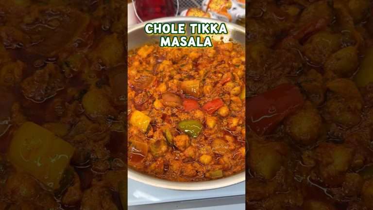 Chole Tikka Masala – Dhaba Style Chole Tikka Sabzi #chole #tikkamasala #cholesabzi #sabzi #spicy