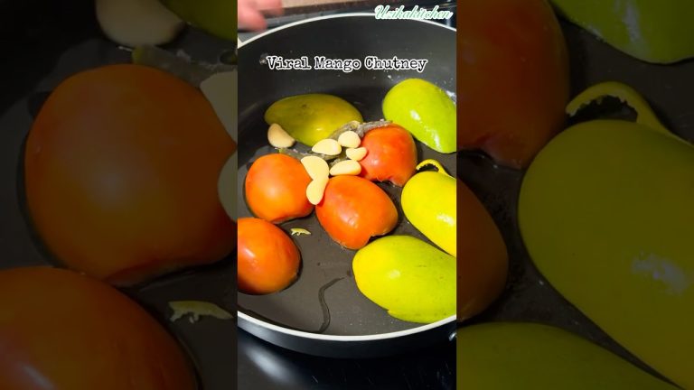 Vira Mango 🥭 Chutney #mangochutney #mango #sweetandtangy #fyp #ytshorts #shorts #recipe #cooking