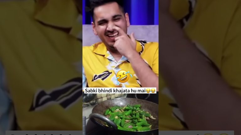 😂😂 #bhindirecipe #bhindi #viralrecipe #recipe #viralvideo #bhindi #shortsviral #cooking #foodie #fyp