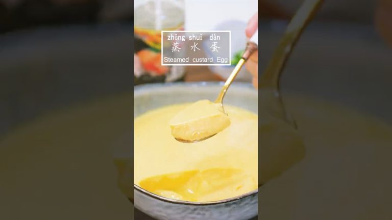 Chinese Steamed Egg Recipe (Perfectly Silky Every Time) #chinesefood #cooking #easyrecipe#eggrecipe