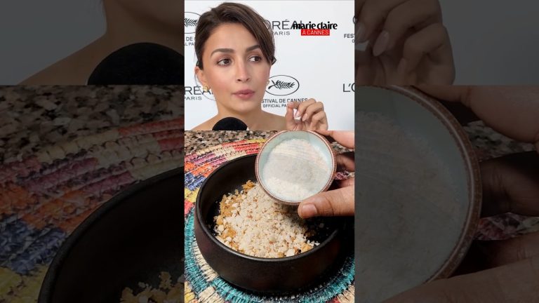 Alia Bhatt Inspired Recipe #shorts #viral #skincare #skin #recipe #cooking