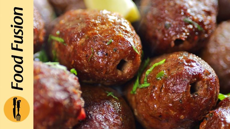 Restaurant Style Beef Gola Kabab Recipe by Food Fusion