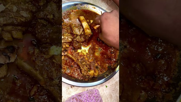 Matan नली  pis ❤️ #desi #food #muttonrecepi #spicy #recipe #cooking
