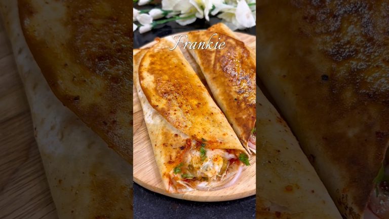 Make Best Frankie Recipe Like a Pro with This Trick ! #cooking #recipes #shorts