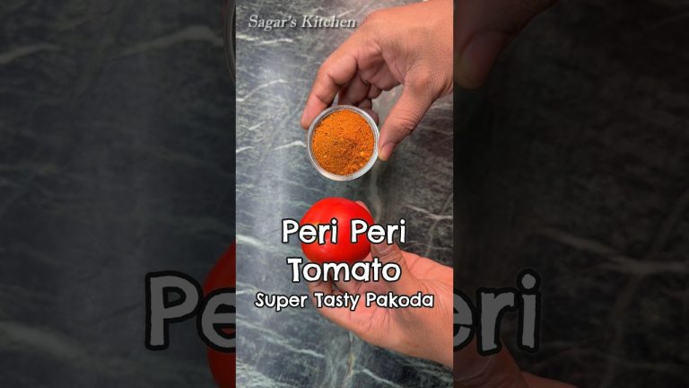 Peri Peri Tamatar ke Pakode…New Recipe Super Tasty Recipe…..#Shorts