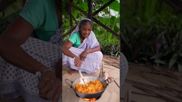Village Style Chicken with Ash Gourd  #shorts #cooking #recipe