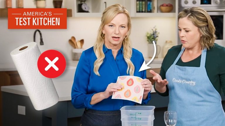 Should Swedish Dish Cloths Replace Paper Towels and Sponges? | America’s Test Kitchen