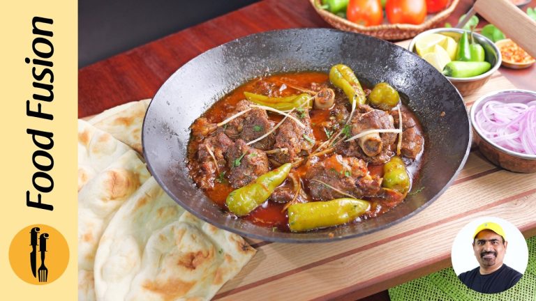 Shinwari Mutton Karahi Recipe by Asad Memon-Food Fusion