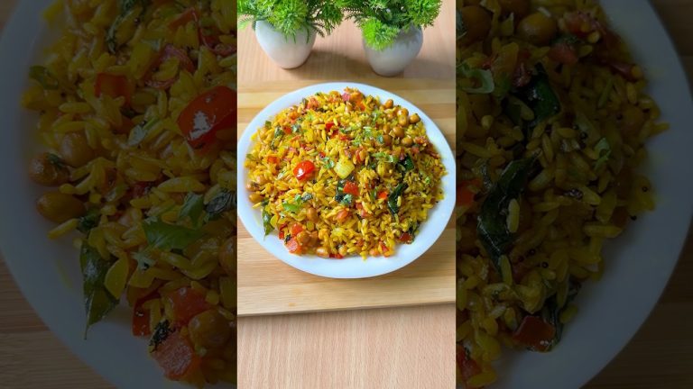 Murmura Poha Recipe #shorts #poha #breakfastrecipe #recipe #trending #viral #shortsfeed #cooking