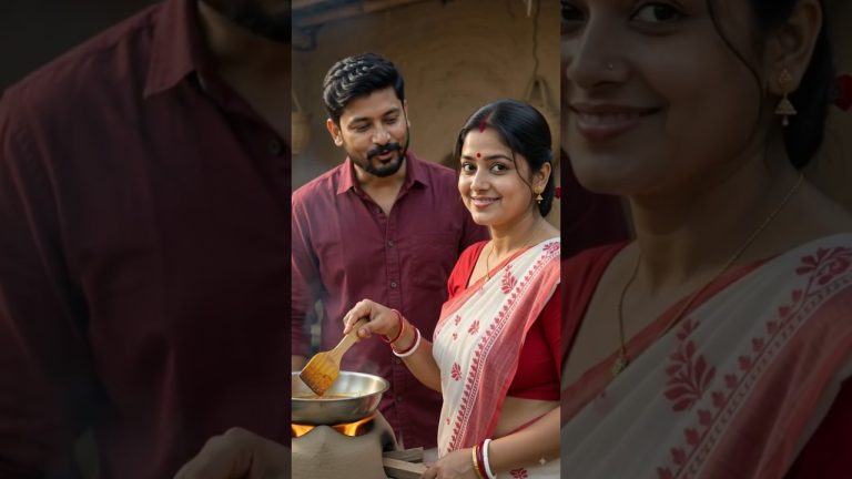 Village Style Mutton Curry | Bengali Khasi Mangsho Jhol Recipe | Romantic Village Cooking Story