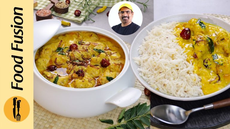 Pakora Kadhi Chawal Detailed Recipe by Asad Memon-Food Fusion