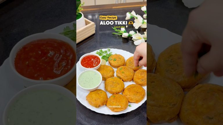 Make Easy Aloo Tikki Recipe like a Pro With This Trick ! #cooking #recipes