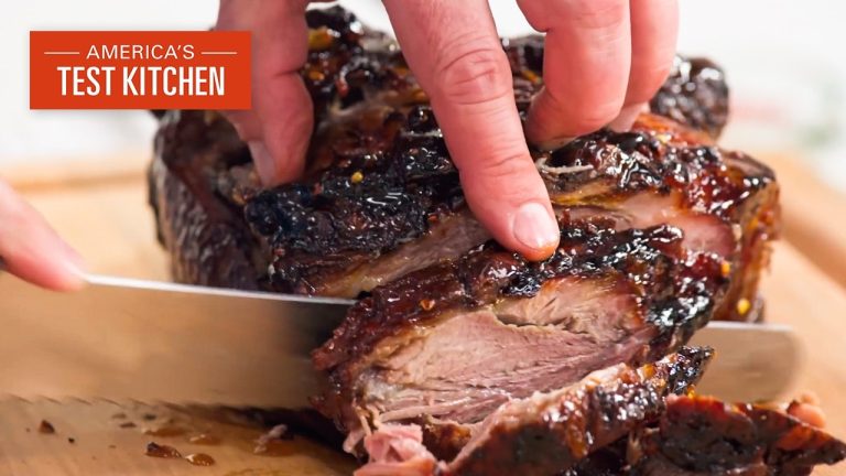 The Best Honey-Glazed Pork Shoulder Recipe | America’s Test Kitchen