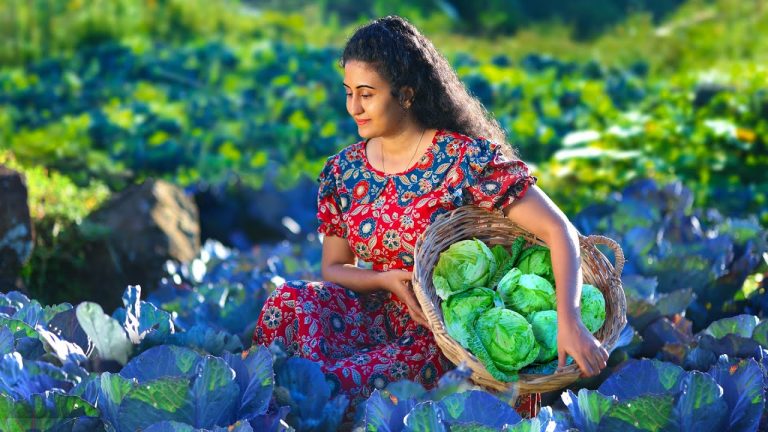 Cabbage Creations 🥬 Chicken Kottu Potato Rolls Tropical Salad and More from My Village Kitchen