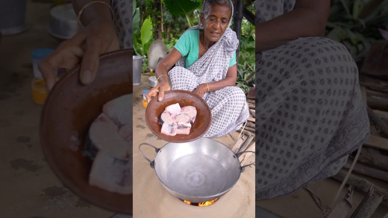 Unique Fish Dal Bora Curry | Village Style #shorts #recipe #cooking