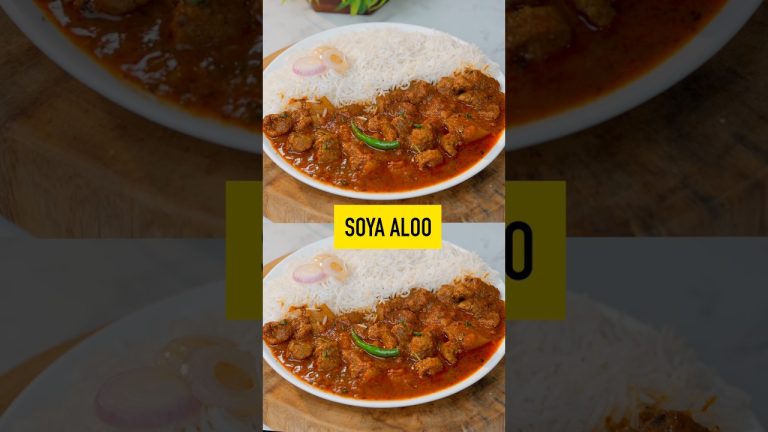 Instant new Method invent kar liya – instant Soya Aloo #bharatzkitchen #food #recipe