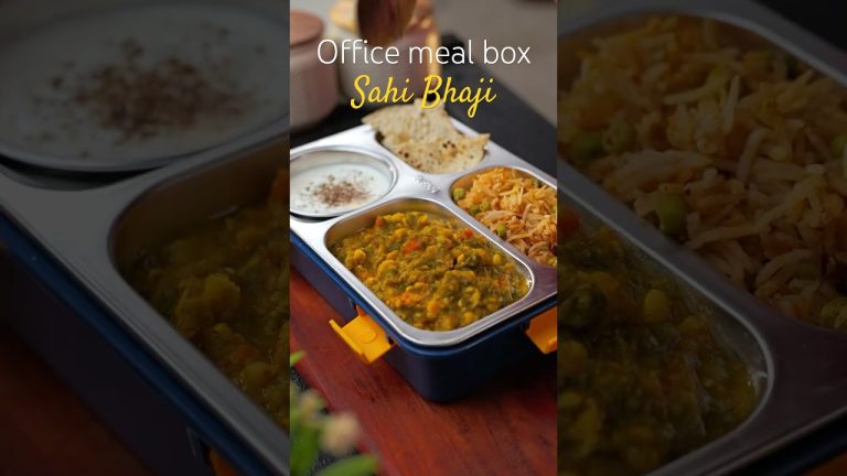 Office Meal Box : Sai Bhaji | Indian food | one Pot Meal | tasty Lunch Box #recipe
