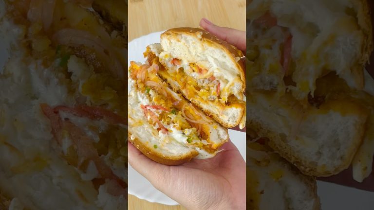 🤤 Veg Burger 😋 #shorts #food #cooking #recipe #trending