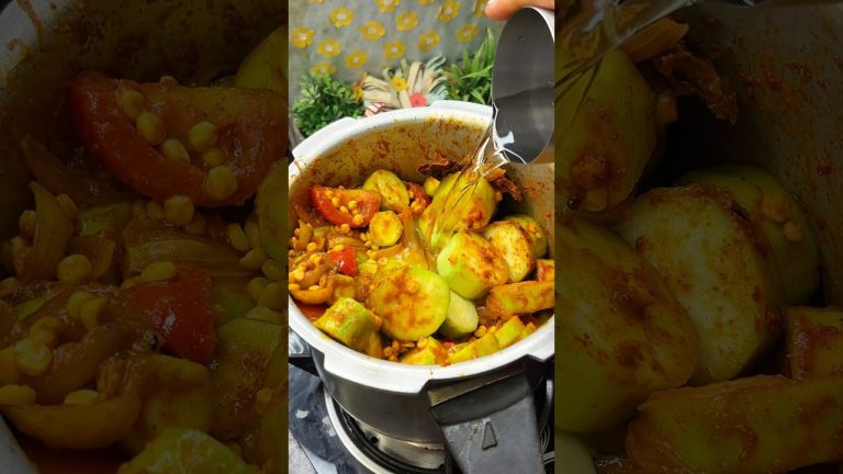 Turai ko boring samajhte ho? Ye recipe dekho!🤤 #shorts #easyrecipe #cooking