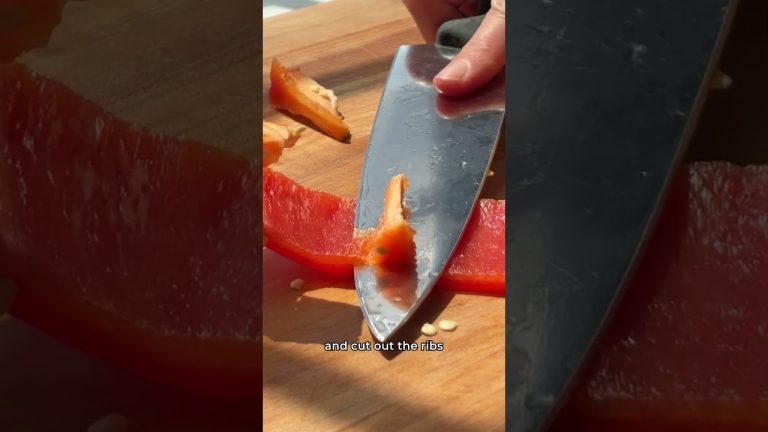 Burn Your Bell Peppers for Maximum Flavor