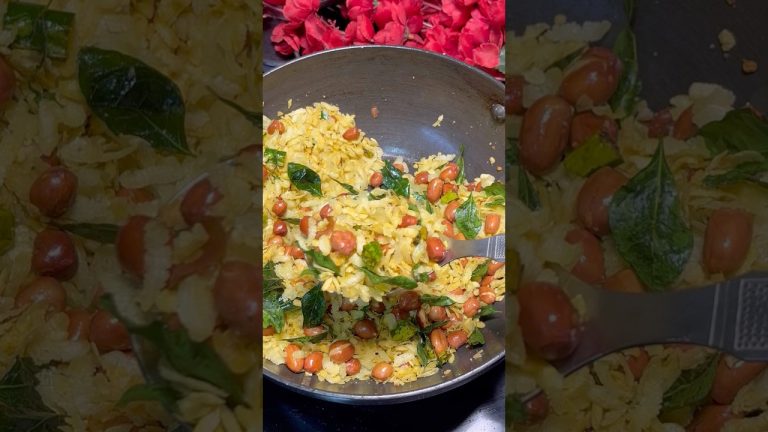 Quick Snack Recipe | Evening Snacks Recipe | Chivda Fry #recipe #snacks #eveningsnacks
