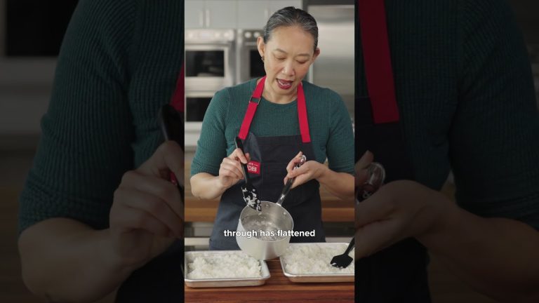 For Perfect White Rice, Let it Rest
