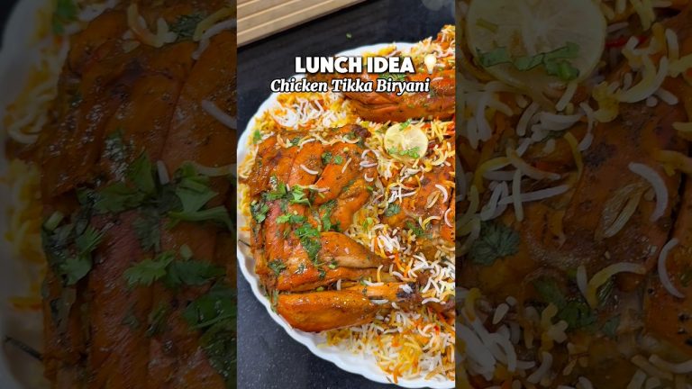 Make Chicken Tikka Biryani Recipe like a pro with this Trick! #cooking #recipes #biryani