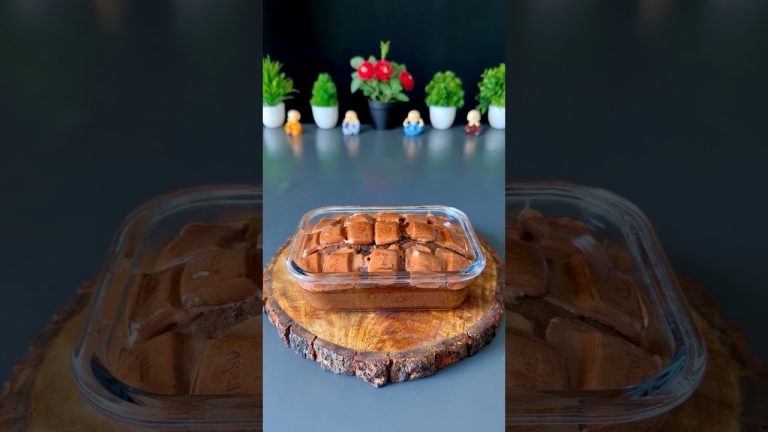 Chocolate tiffin cake recipe #shorts #cooking #chocolate #tiffin #cake #dessert