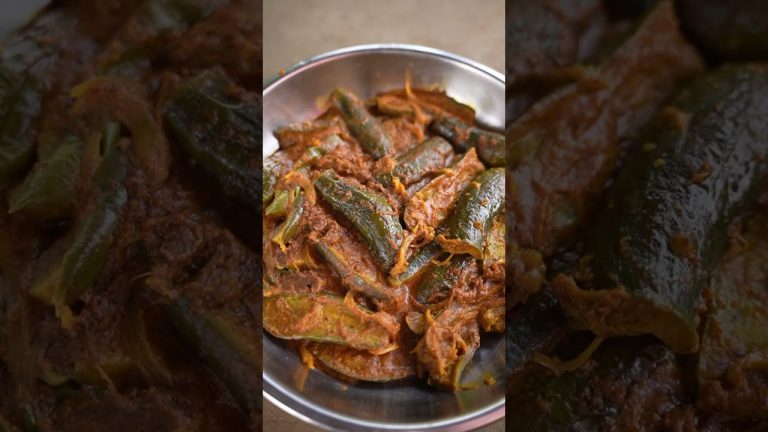 Bengali Steamed Eggplant | Simple Village Recipe #shorts #cooking #recipe