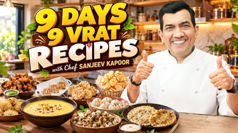 9 Days, 9 Vrat Recipes! Delicious Navratri Special Recipes By Chef@sanjeevkapoorkhazana