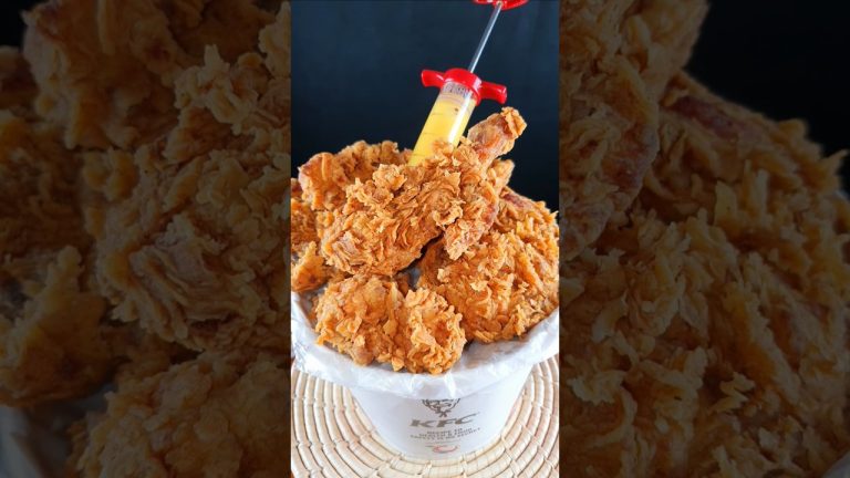 KFC Fried Chicken🍇Recipe in description💖#shorts #trendingshorts #food