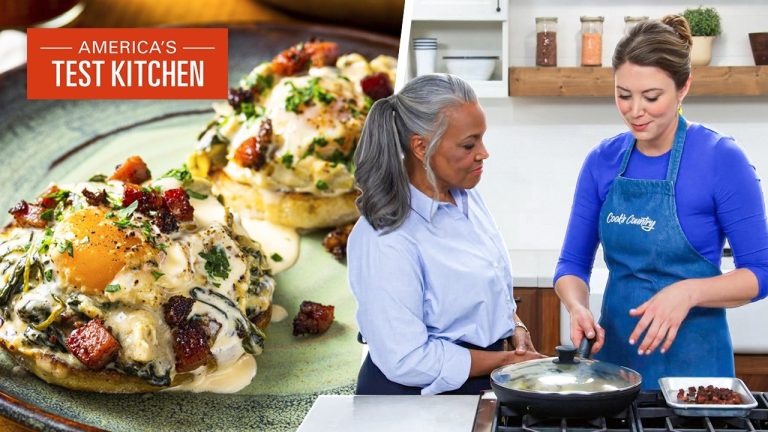 How to Easily Make Poached Eggs (New Orleans Style) | America’s Test Kitchen